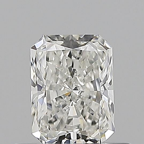 0.51 carat G-VVS1 Natūralus Radiant Deimantas (1)