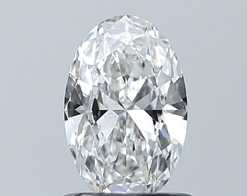 0.81 carat F-SI1 Natūralus Oval Deimantas (1)