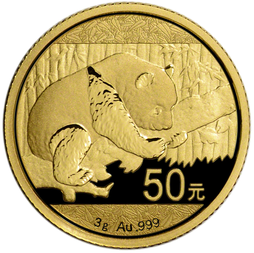 3 g Panda, China, Gold coin, 2016 (1)