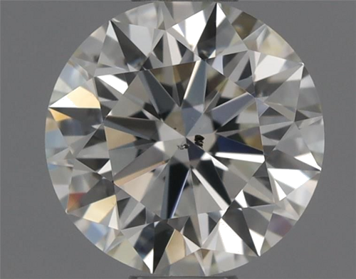 0.45 carat J-SI1 Excellent cut Natūralus Round Deimantas (1)