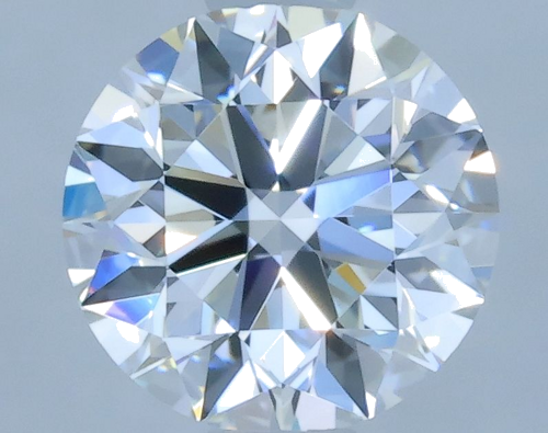 0.6 carat F-VVS2 Excellent cut Natūralus Round Deimantas (1)