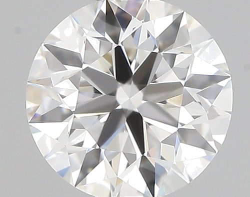 0.44 carat H-VVS1 Excellent cut Natūralus Round Deimantas (1)