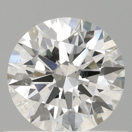 0.6 carat G-SI2 Excellent cut Natūralus Round Deimantas (1)