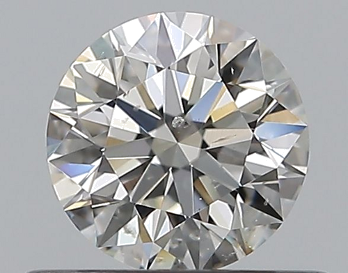 0.5 carat H-SI2 Excellent cut Natūralus Round Deimantas (1)