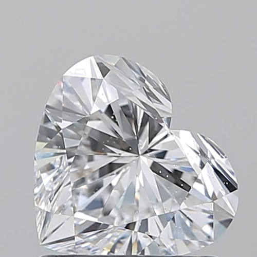 1.01 carat D-SI2 Natūralus Heart Deimantas (1)