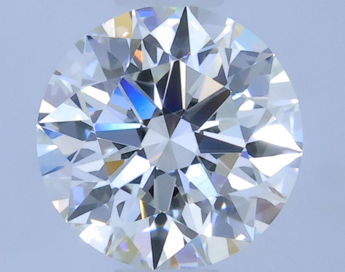 0.53 carat H-IF Excellent cut Natūralus Round Deimantas (1)