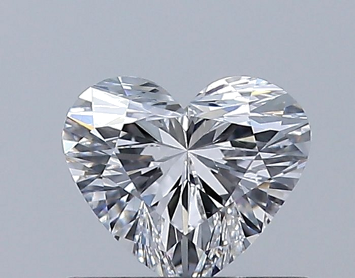 0.5 carat E-VVS2 Natūralus Heart Deimantas (1)