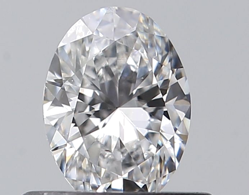 0.49 carat D-VS2 Natūralus Oval Deimantas (1)