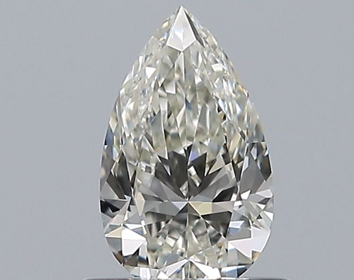 0.52 carat J-VS2 Natūralus Pear Deimantas (1)