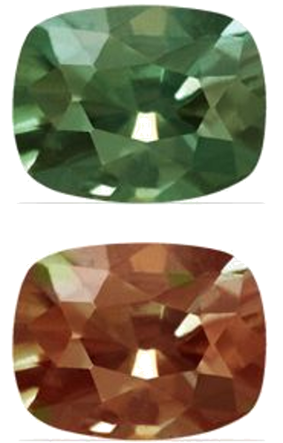 0.26 carat GREEN Cushion Alexandrite (1)