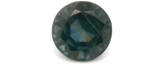 0.6 carat BLUE Round Safyras (1)