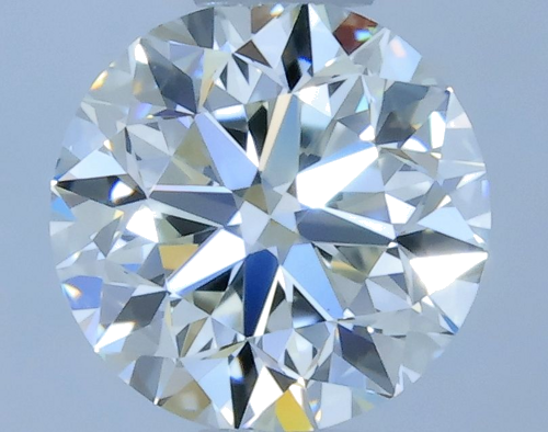 0.5 carat I-VVS2 Very Good cut Natūralus Round Deimantas (1)