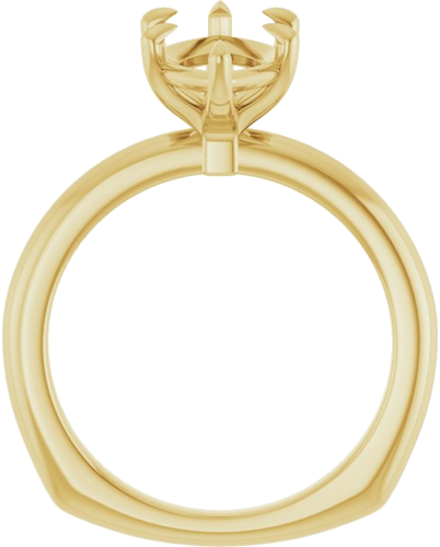 Sužadėtuvių Žiedas „Claw-Prong Euro Shank“ 14k yellow gold Marquise 15mm x 7mm (2)