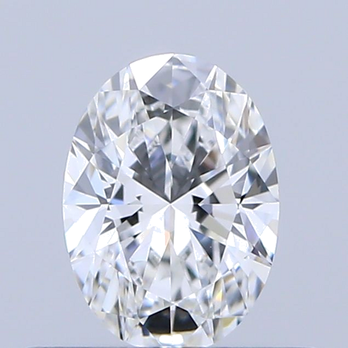 0.37 carat E-VVS2 Natūralus Oval Deimantas (1)
