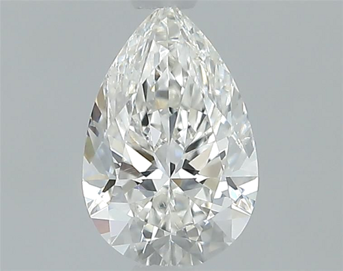 0.43 carat G-VS2 Natūralus Pear Deimantas (1)