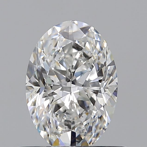 0.63 carat F-VS2 Natūralus Oval Deimantas (1)