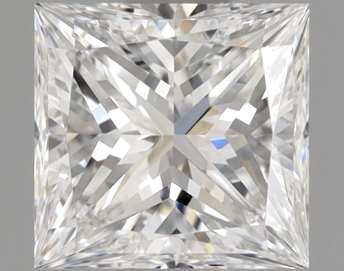 0.5 carat D-VS1 Natūralus Princess Deimantas (1)