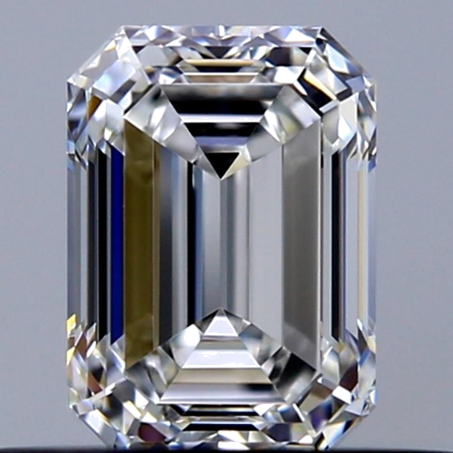 0.51 carat F-VVS1 Natūralus Emerald Deimantas (1)
