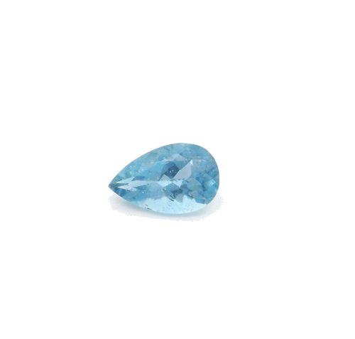 0.69 carat BLUE Pear Aquamarine (1)