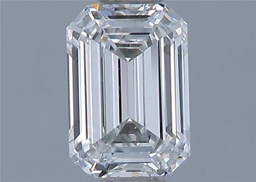 0.51 carat E-VVS1 Natūralus Emerald Deimantas (1)