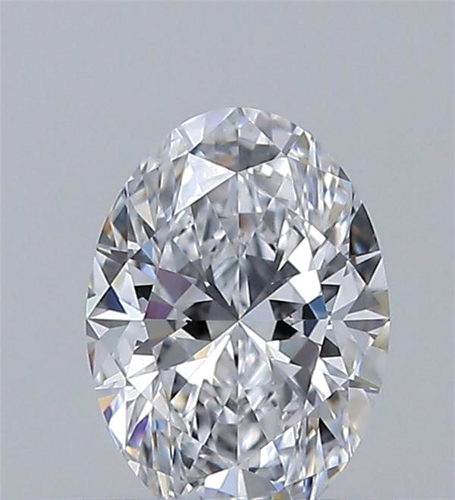 0.47 carat D-VVS2 Natūralus Oval Deimantas (1)