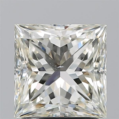 2.01 carat K-VS2 Natūralus Princess Deimantas (1)