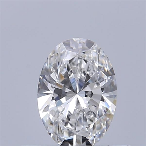 0.4 carat D-VVS1 Natūralus Oval Deimantas (1)