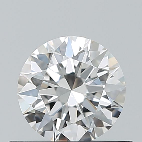0.5 carat F-VVS1 Excellent cut Natūralus Round Deimantas (1)