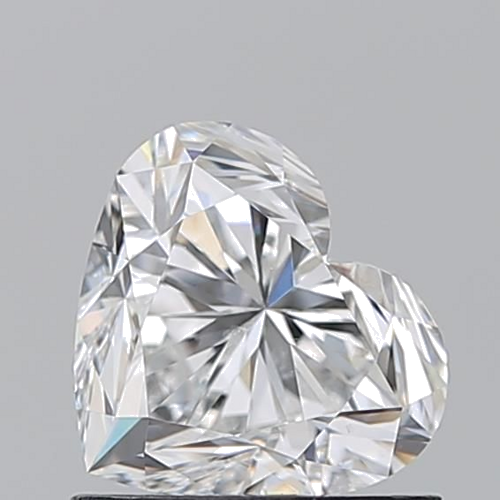 1.01 carat E-SI1 Natūralus Heart Deimantas (1)