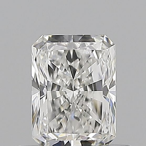 0.59 carat F-VVS1 Natūralus Radiant Deimantas (1)