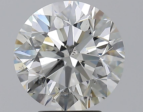 4.0 carat J-SI2 Excellent cut Natūralus Round Deimantas (1)