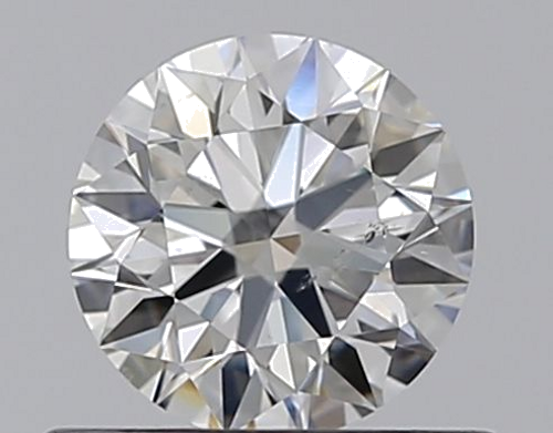 0.55 carat F-SI1 Excellent cut Natūralus Round Deimantas (1)