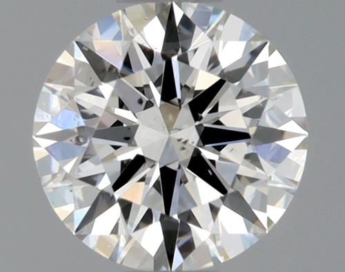 0.53 carat H-SI1 Excellent cut Natūralus Round Deimantas (1)
