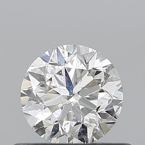 0.5 carat H-SI2 GD cut Natūralus Round Deimantas (1)