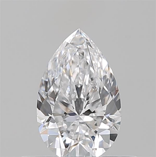 0.5 carat D-VVS1 Natūralus Pear Deimantas (1)