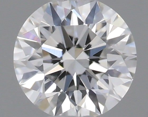 0.21 carat F-VVS2 Very Good cut Natūralus Round Deimantas (1)