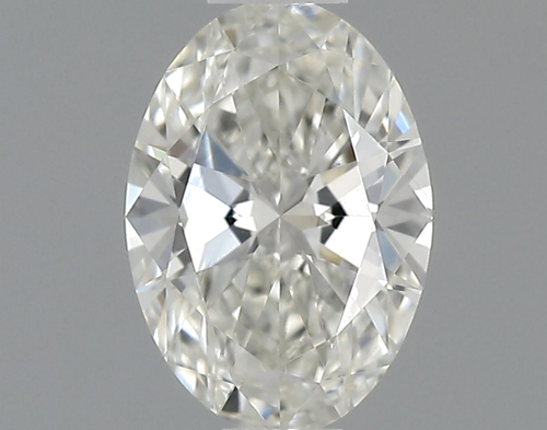 0.4 carat G-VVS2 Natūralus Oval Deimantas (1)