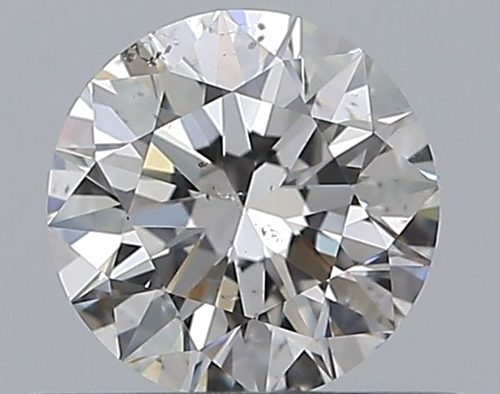 0.5 carat G-SI2 Excellent cut Natūralus Round Deimantas (1)