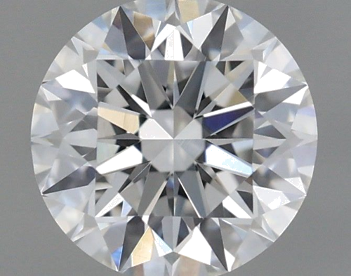 0.5 carat F-VVS2 Excellent cut Natūralus Round Deimantas (1)