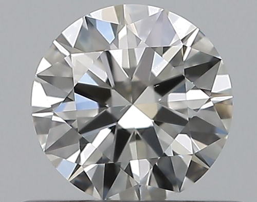 0.5 carat I-VS2 Excellent cut Natūralus Round Deimantas (1)
