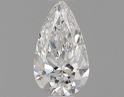 0.41 carat D-IF Natūralus Pear Deimantas (1)