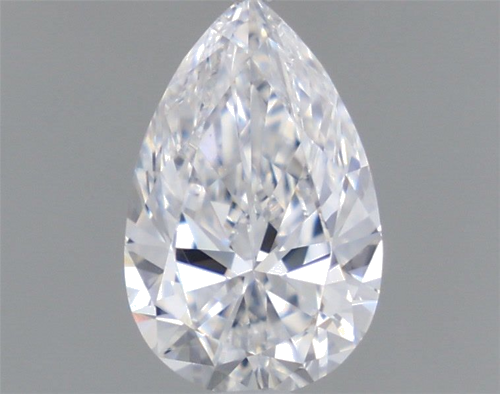 0.7 carat D-VS2 Natūralus Pear Deimantas (1)