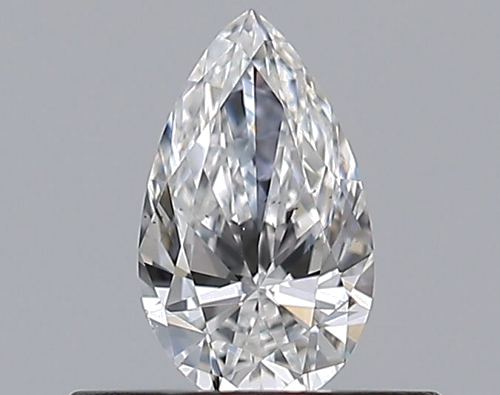0.3 carat E-VS2 Natūralus Pear Deimantas (1)