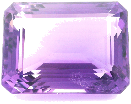 31.23 carat PURPLE STEP cut Octagonal Amethyst (1)