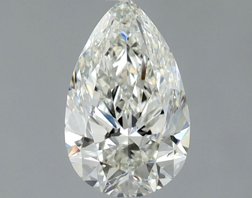 1.0 carat H-VS1 Natūralus Pear Deimantas (1)