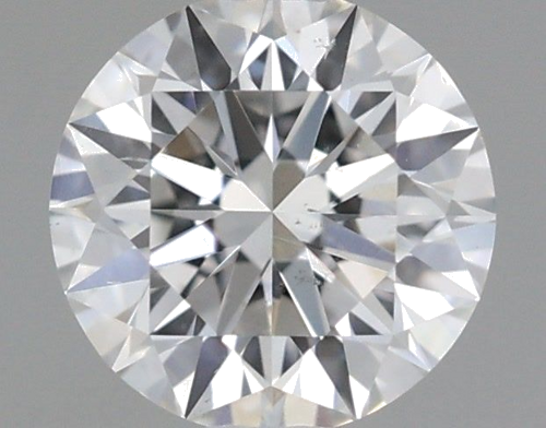 0.38 carat F-SI1 Excellent cut Natūralus Round Deimantas (1)