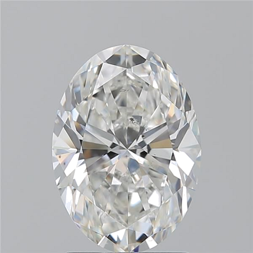 2.2 carat G-SI1 Natūralus Oval Deimantas (1)