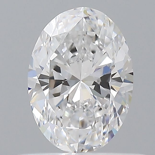 0.5 carat D-VVS2 Natūralus Oval Deimantas (1)
