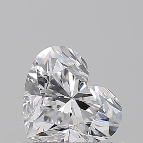 0.52 carat D-VS1 Natūralus Heart Deimantas (1)
