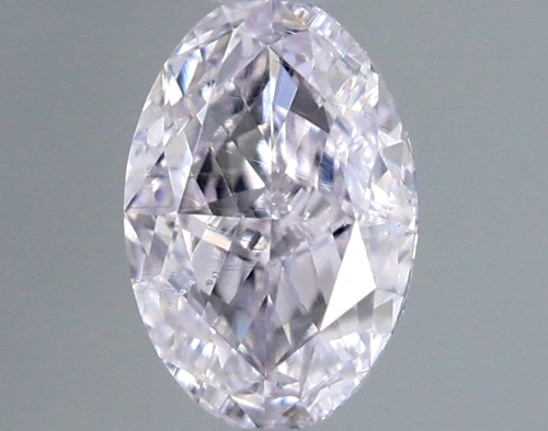 0.5 carat Very Light Pink-SI1 Natūralus Oval Deimantas (1)